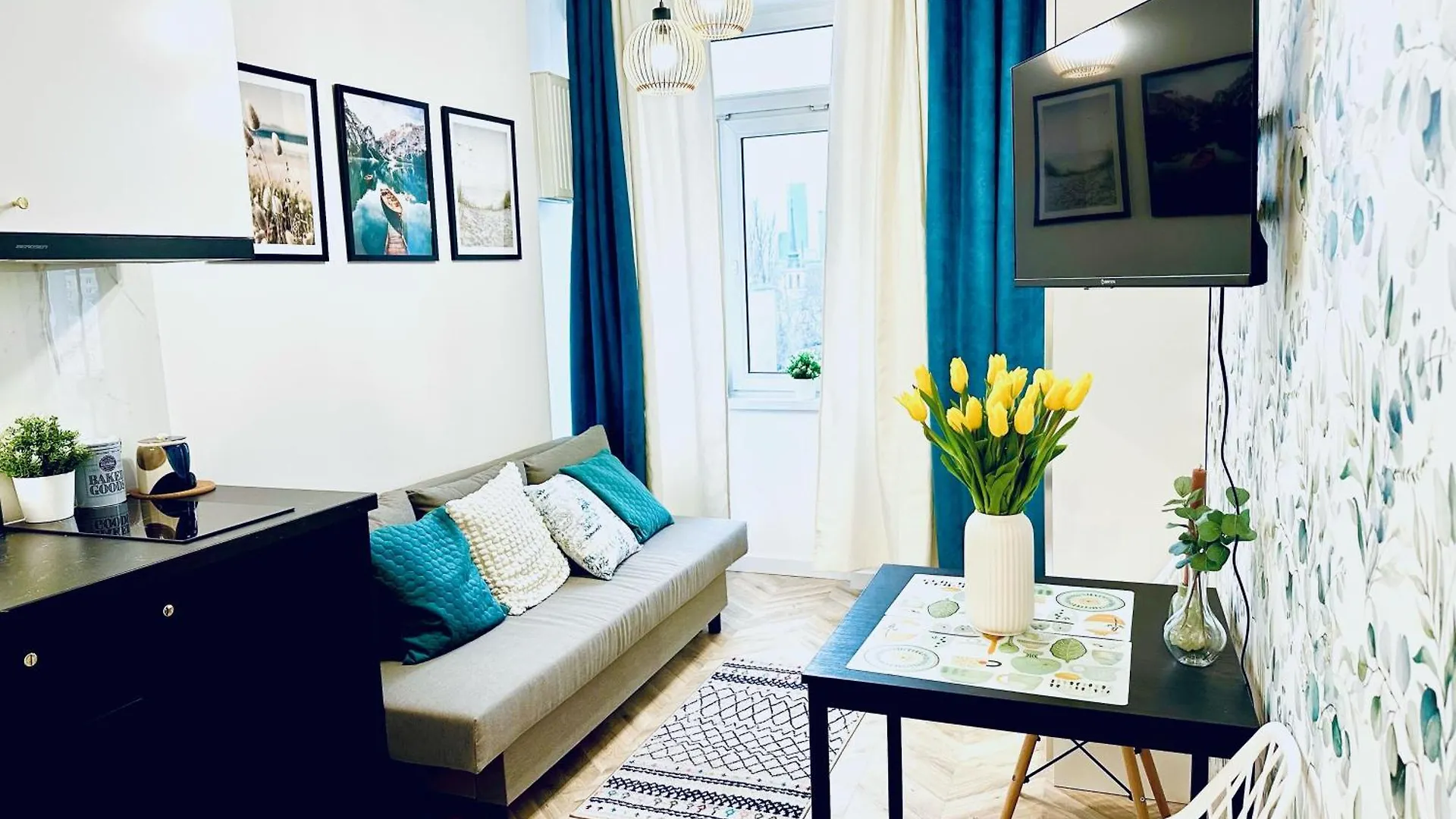 Olivia Apartments - Sloneczny Apartament W Centrum Warszawy, Plac Unii Lubelskiej, Lazienki Krolewskie, Pole Mokotowskie ワルシャワ